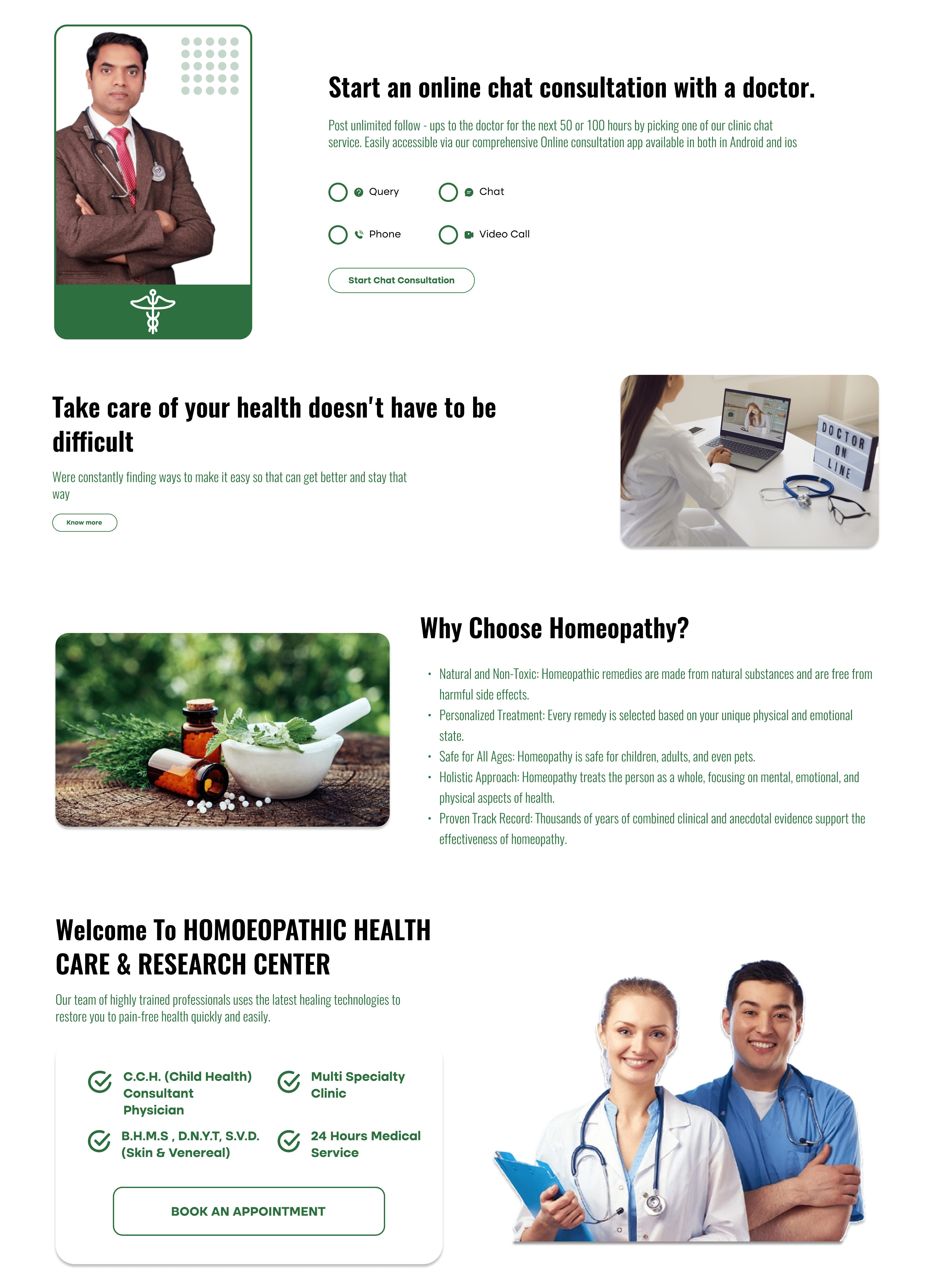 HOMOEOPATHIC HEALTH CARE & RESEARCH CENTER 2